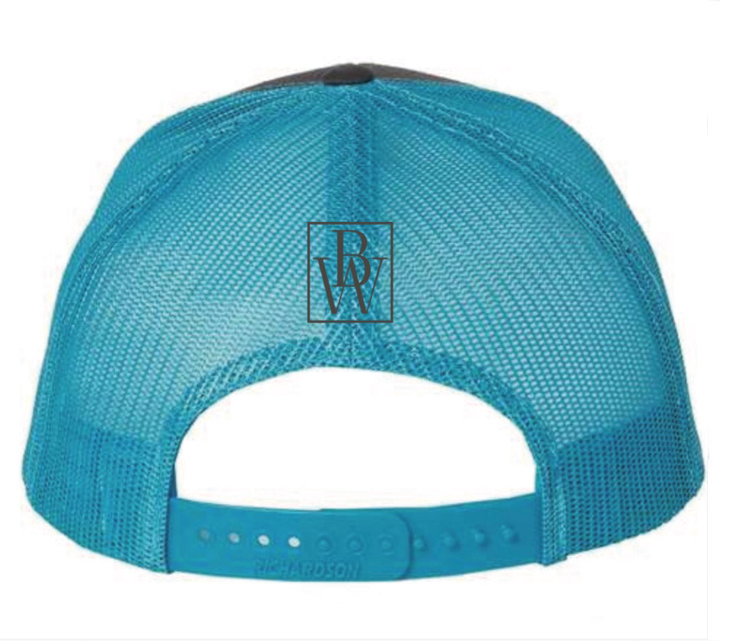Richardson Snap Back Mesh Caps (Embroidered)